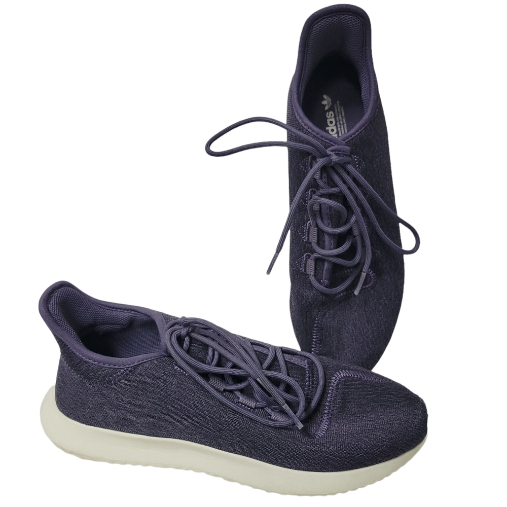 Adidas Purple Tubular Ortholite Running Shoes women Size 10.5. PYV 702001.